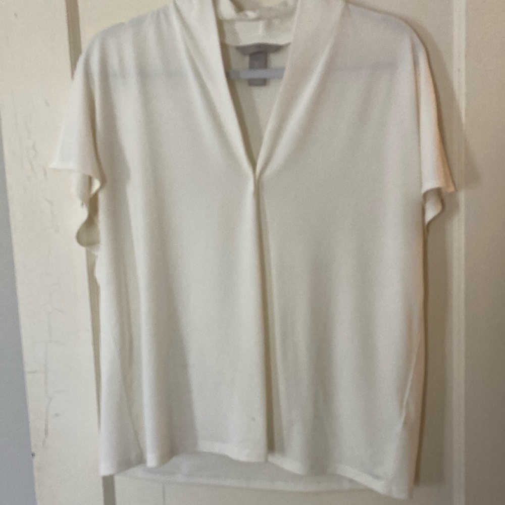 Elegant White Women's Top